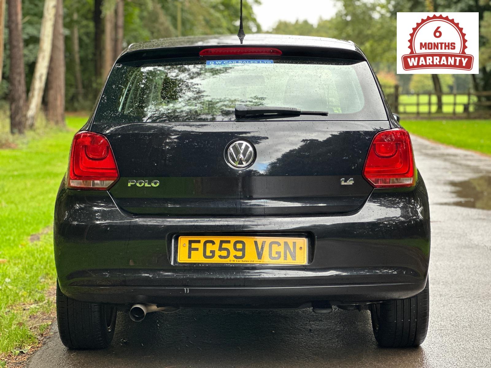 Volkswagen Polo 1.4 SEL Hatchback 5dr Petrol Manual Euro 5 (85 ps)