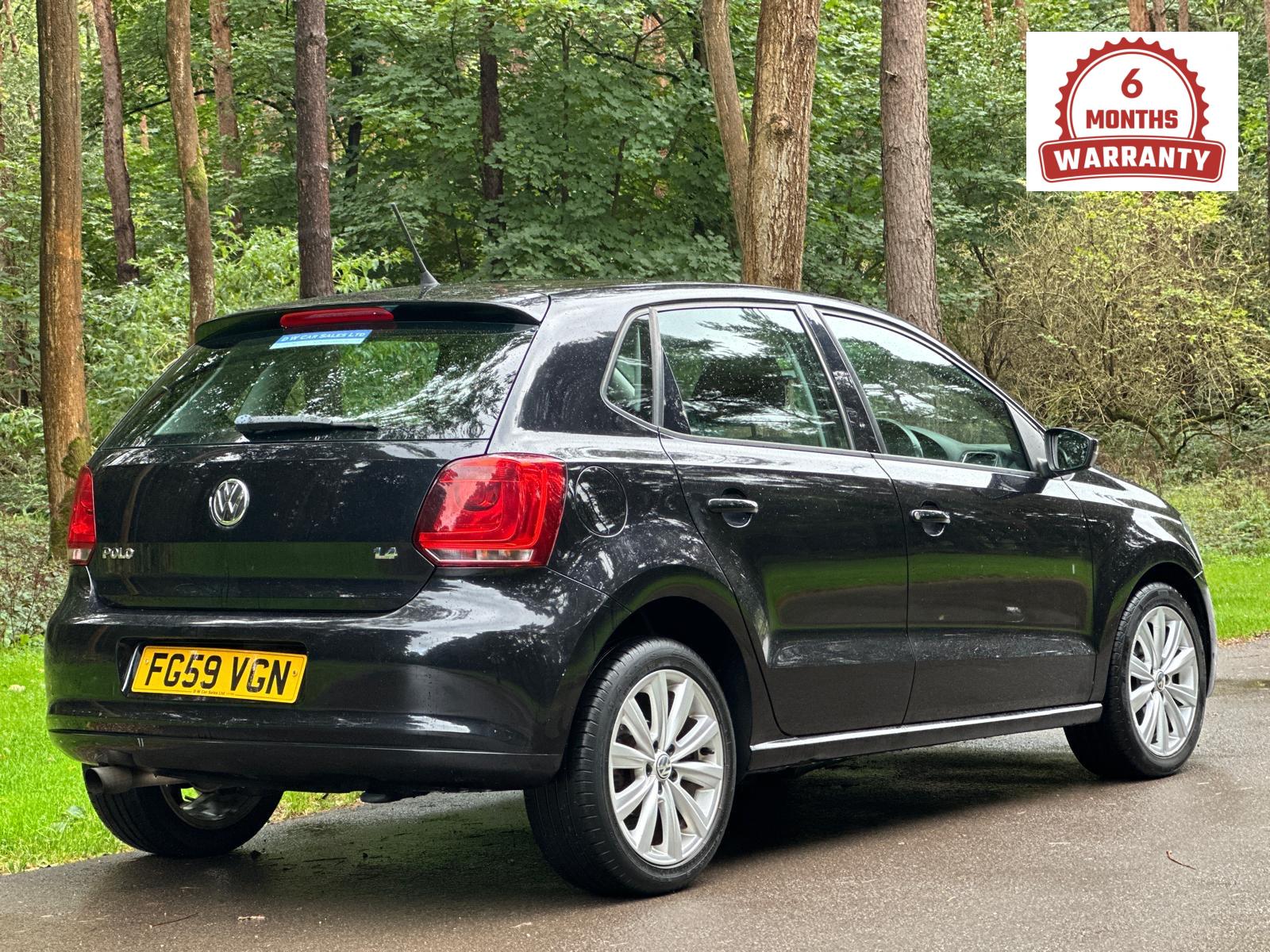 Volkswagen Polo 1.4 SEL Hatchback 5dr Petrol Manual Euro 5 (85 ps)