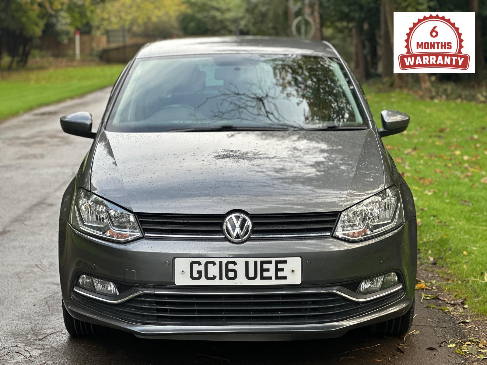 Volkswagen Polo 1.0 BlueMotion Tech Match Hatchback 5dr Petrol Manual Euro 6 (s/s) (60 ps)