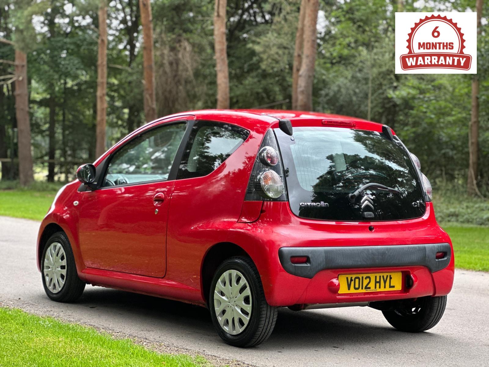 Citroen C1 1.0i VTR Hatchback 3dr Petrol Manual Euro 5 (68 ps)