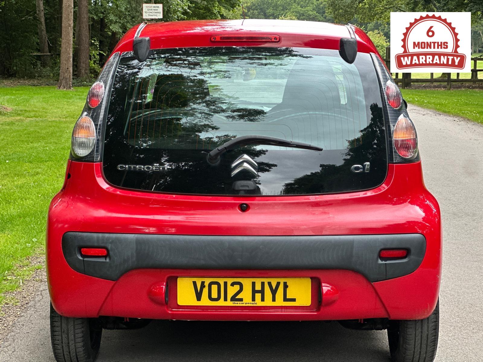 Citroen C1 1.0i VTR Hatchback 3dr Petrol Manual Euro 5 (68 ps)