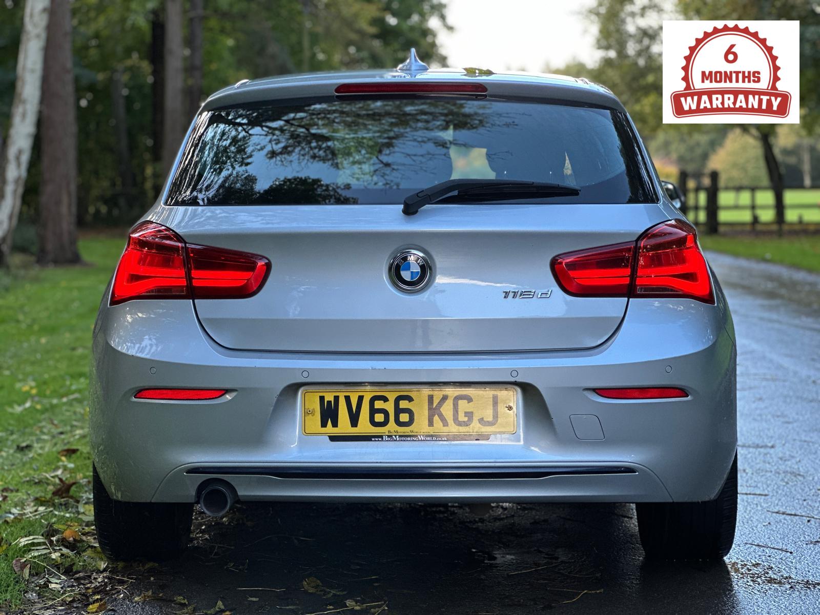 BMW 1 Series 2.0 118d Sport Hatchback 3dr Diesel Manual Euro 6 (s/s) (150 ps)