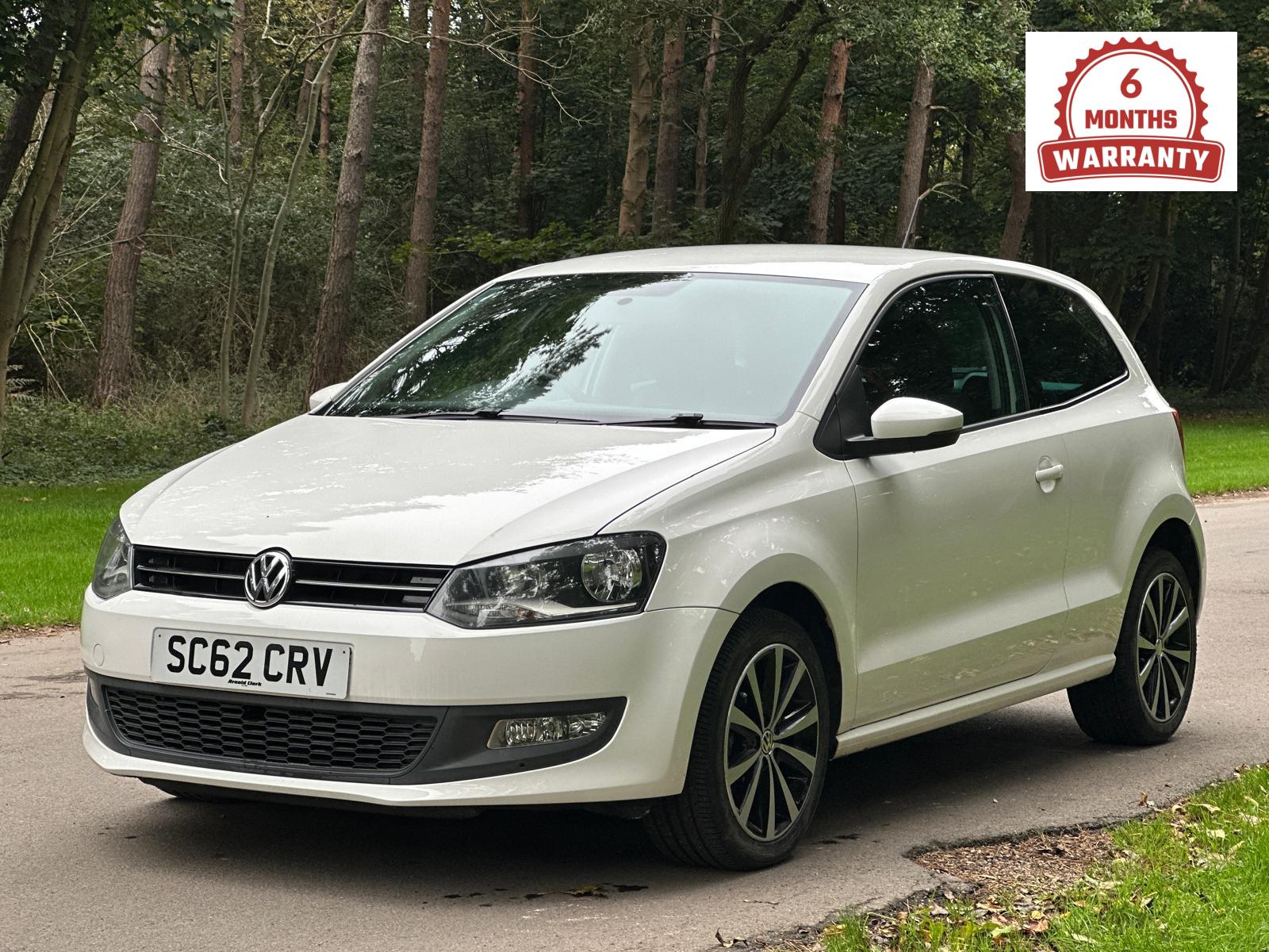 Volkswagen Polo 1.2 Match Hatchback 3dr Petrol Manual Euro 5 (60 ps)