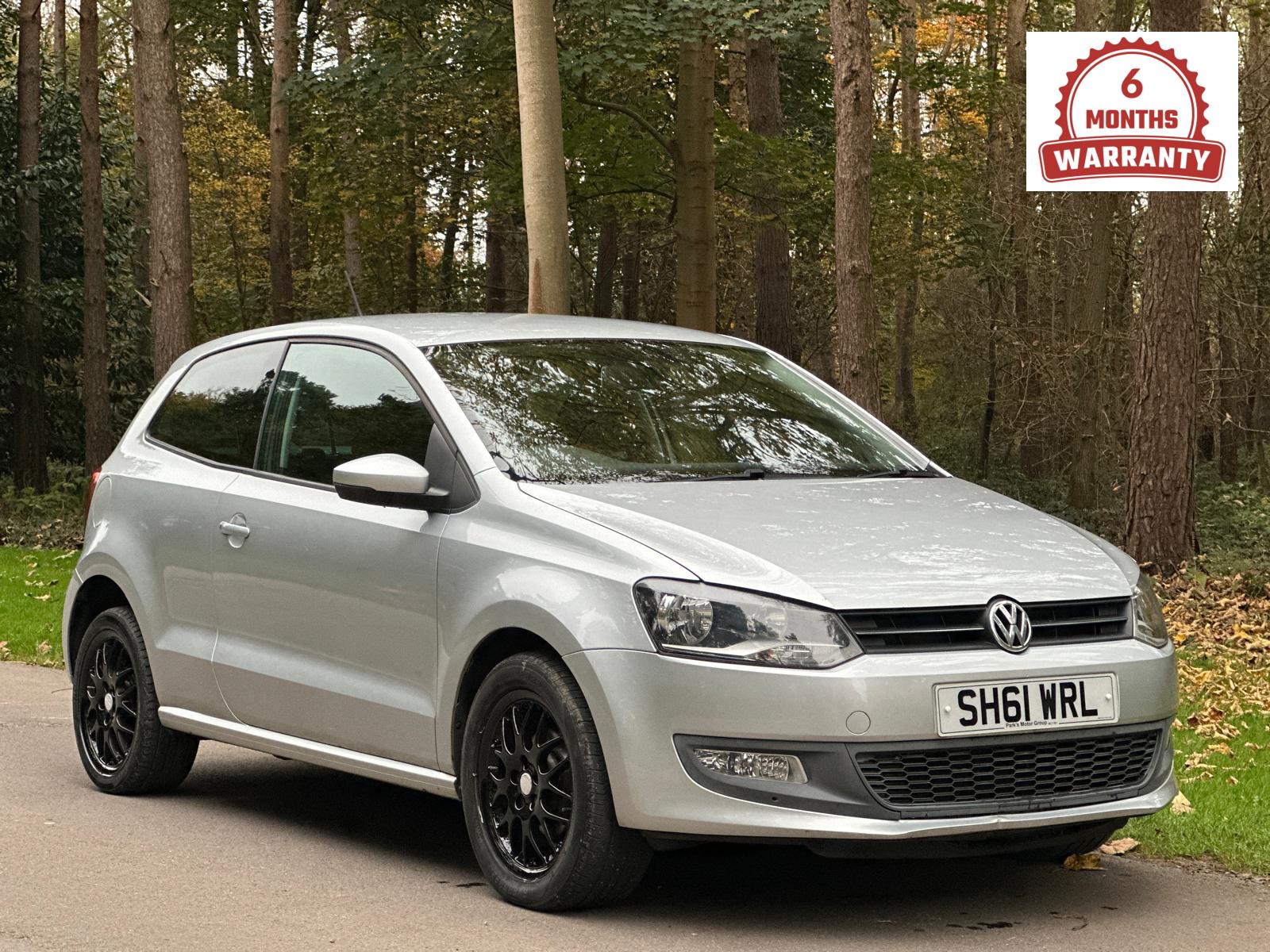 Volkswagen Polo 1.2 Moda Hatchback 3dr Petrol Manual Euro 5 (70 ps)