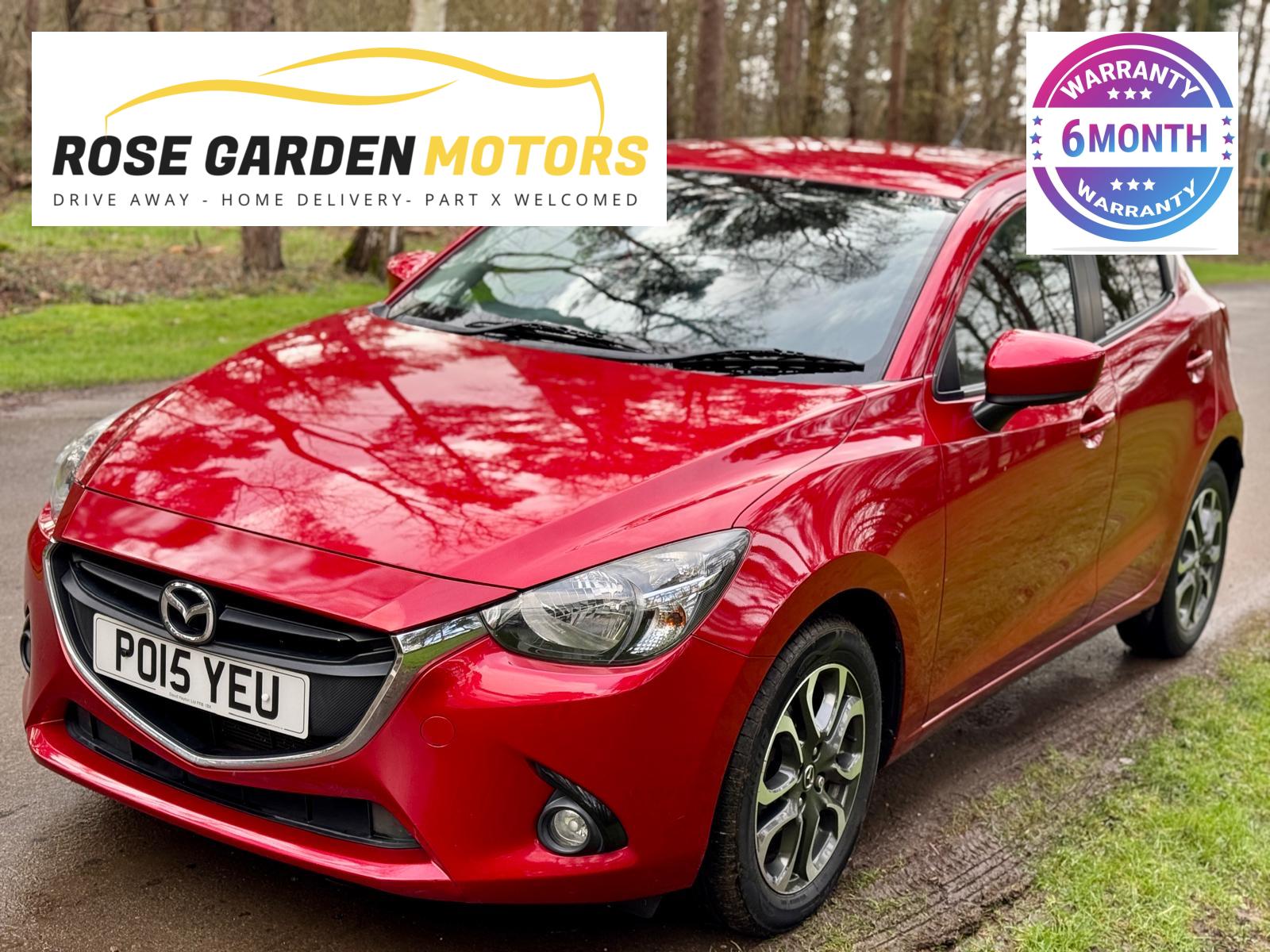 Mazda Mazda2 1.5 SKYACTIV-G Sports Launch Edition Hatchback 5dr Petrol Manual Euro 6 (s/s) (90 ps)