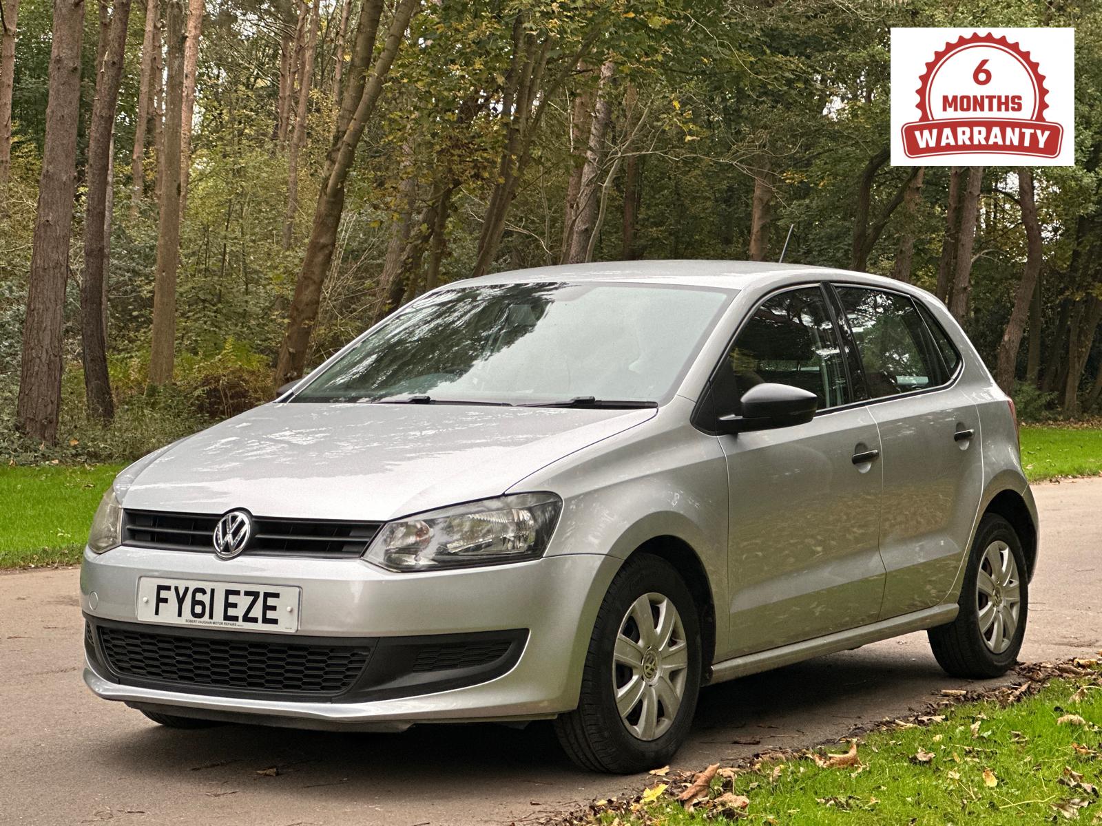 Volkswagen Polo 1.2 S Hatchback 5dr Petrol Manual Euro 5 (A/C) (60 ps)