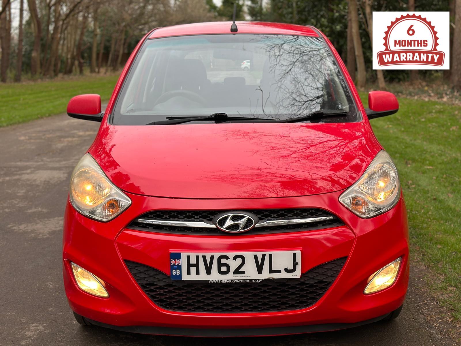 Hyundai i10 1.2 Active Hatchback 5dr Petrol Manual Euro 5 (85 bhp)