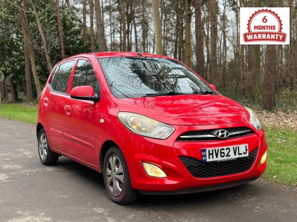 Hyundai i10 1.2 Active Hatchback 5dr Petrol Manual Euro 5 (85 bhp)