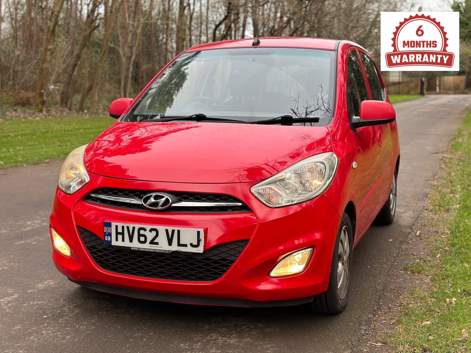 Hyundai i10 1.2 Active Hatchback 5dr Petrol Manual Euro 5 (85 bhp)