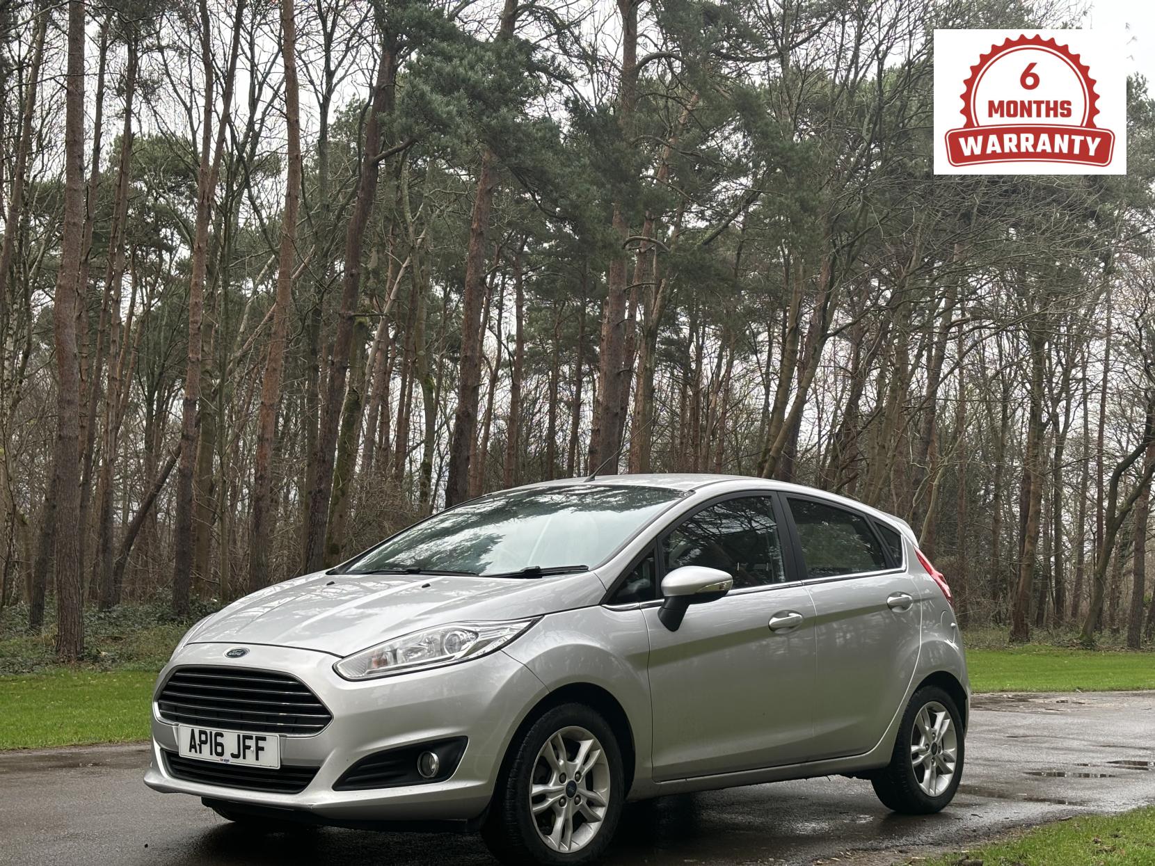 Ford Fiesta 1.6 Zetec Hatchback 5dr Petrol Powershift Euro 6 (105 ps)